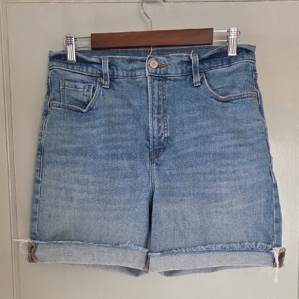 Old Navy Denim Blue Women's Shorts Size: 10